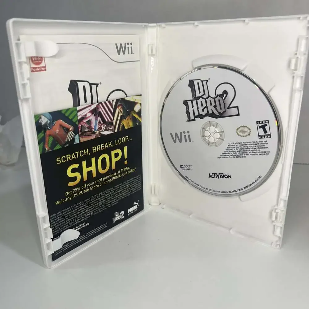 DJ Hero 2 (Nintendo Wii, 2010)